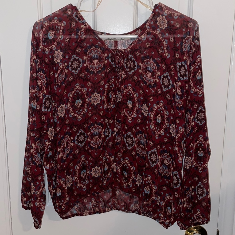TILLY’S Sheer Blouse
